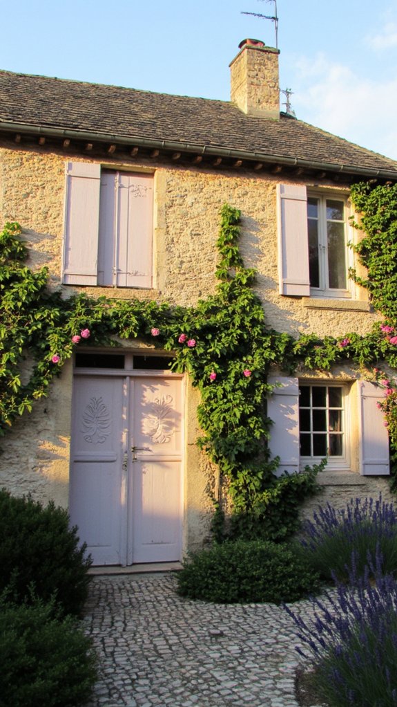 symmetrical charm in cottages