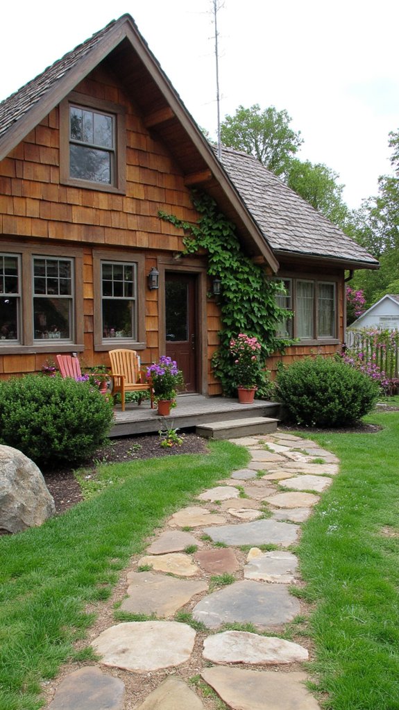 textured charm of shingles