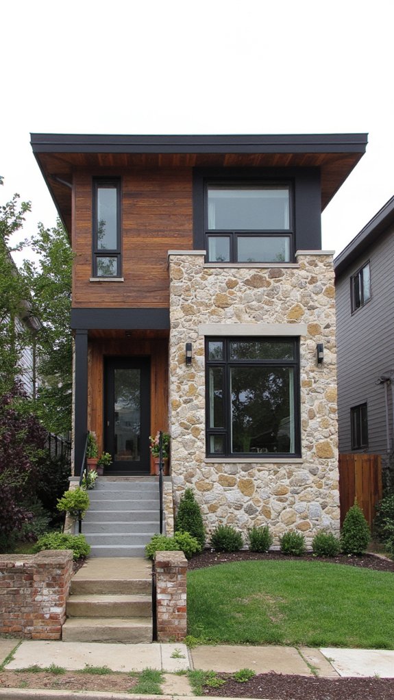 textured facades enhance aesthetics