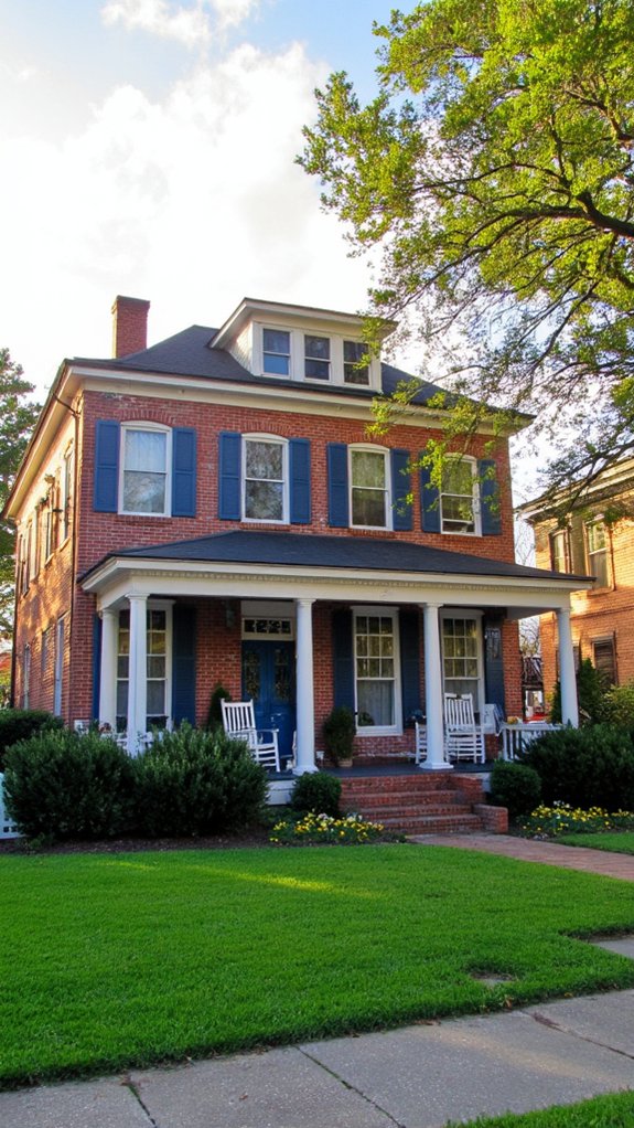 timeless blue and white