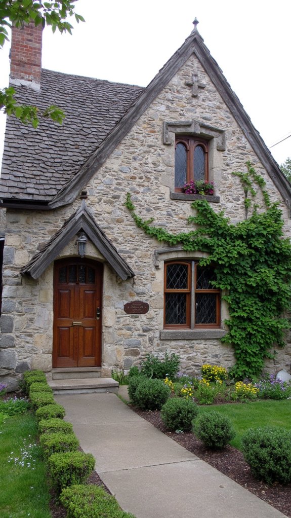 timeless charming stone facades