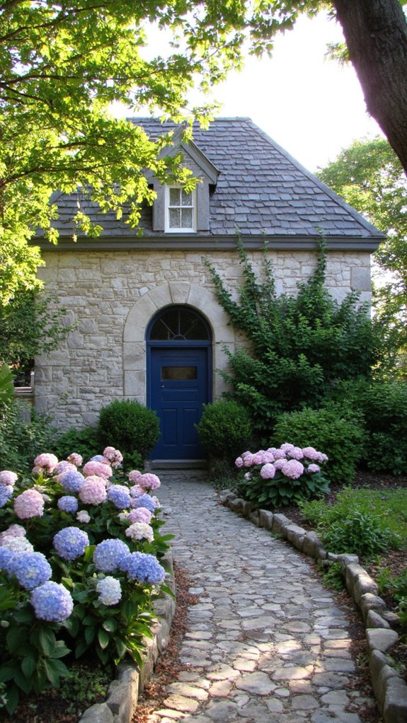 timeless coastal stone cottage