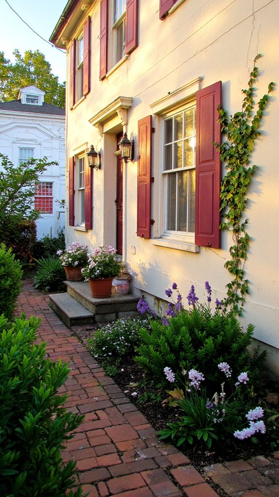 timeless colonial color palette