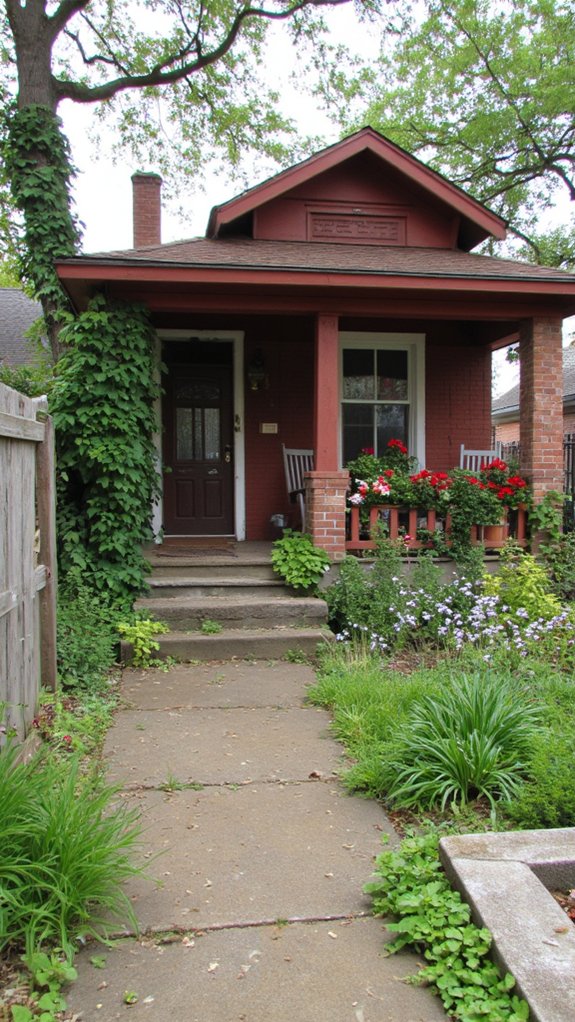 timeless cozy brick retreat