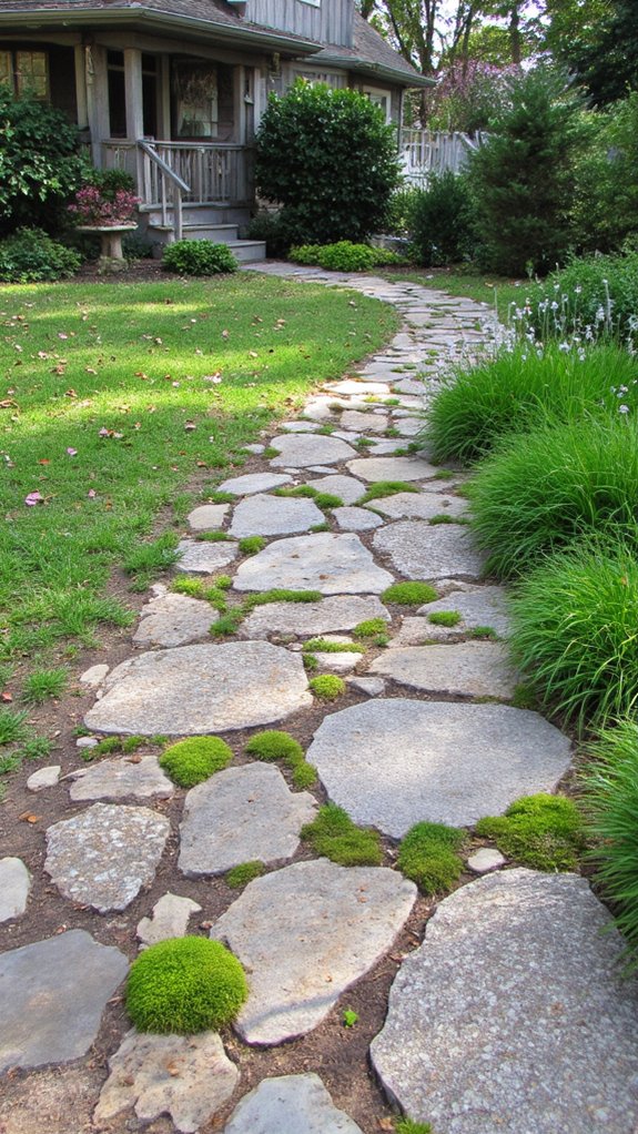 timeless elegant cobblestone pathways