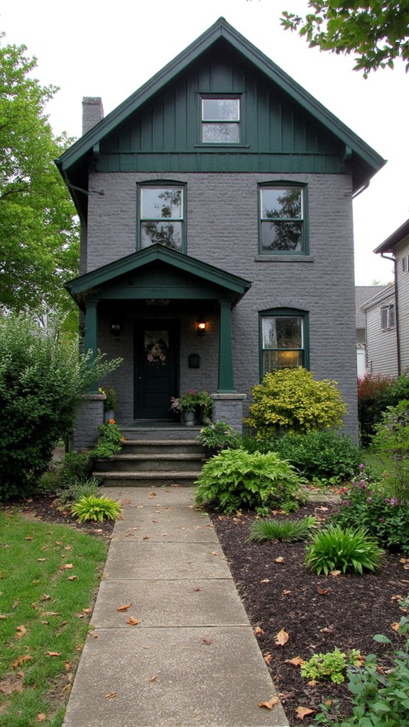 timeless exterior design combination