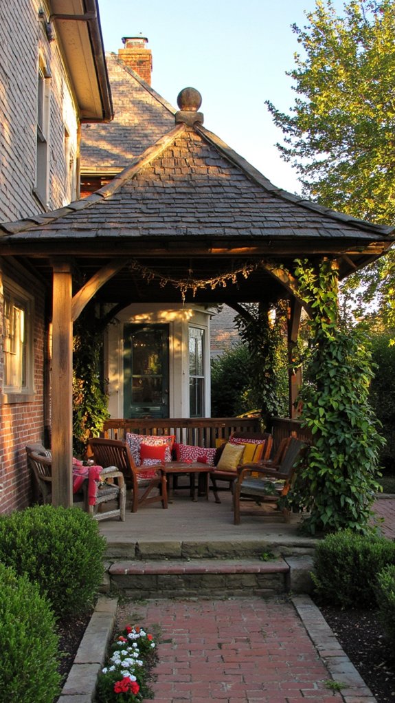 timeless gazebo enhances gatherings