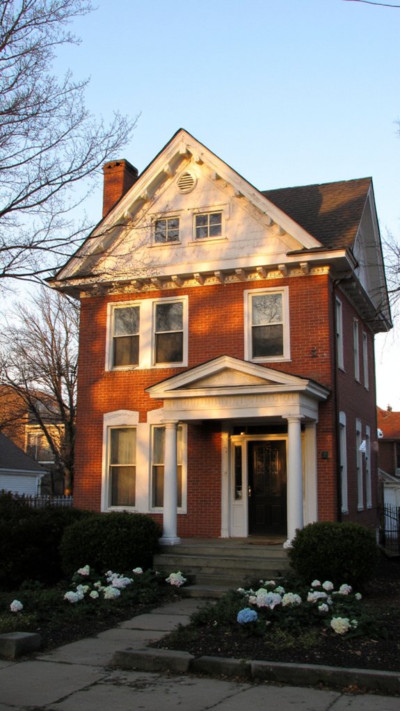 timeless georgian rooflines appeal