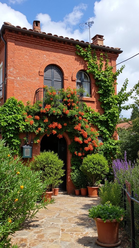 timeless mediterranean brick elegance