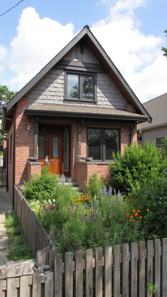 timeless modern gable fusion