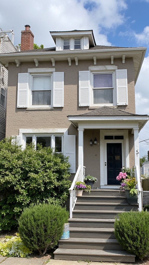 timeless neutral exterior charm