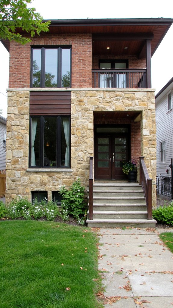 timeless stone and brick