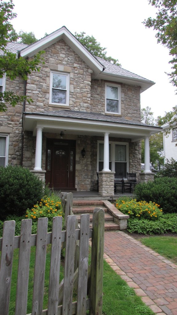 timeless stone facade appeal