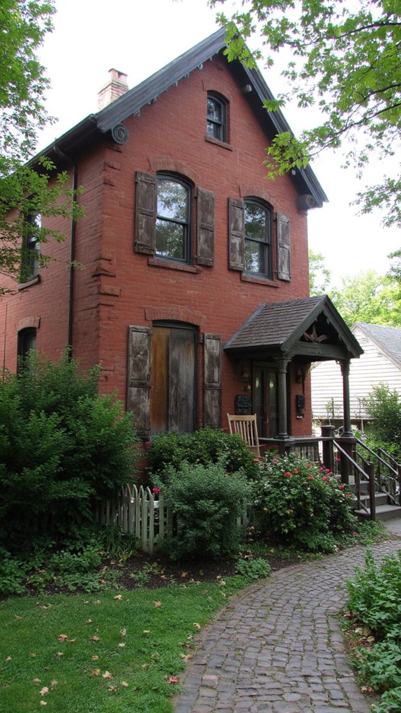 timeless victorian brick charm