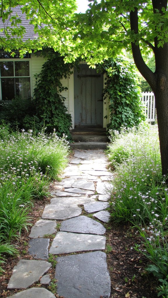 timeless vintage slate path