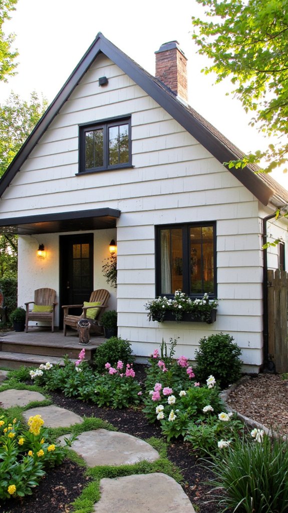 timeless white cladding appeal