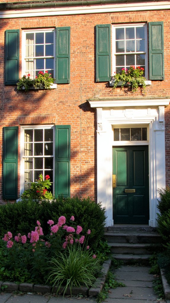 timeless wood shutters charm