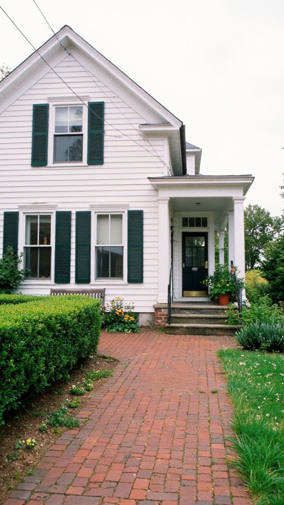 traditional shutters enhance aesthetics