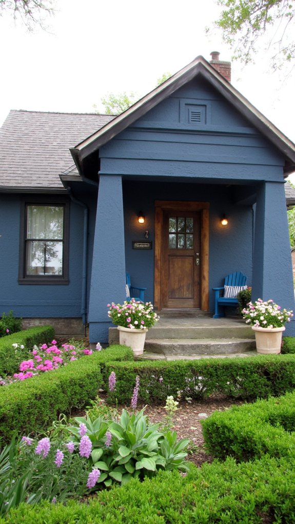 tranquil and sophisticated exterior