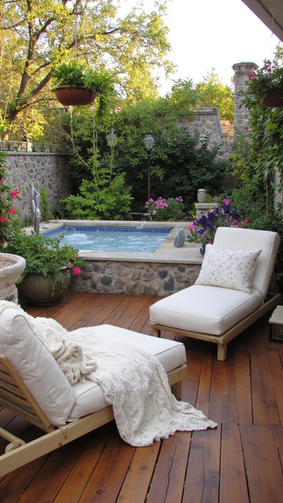 tranquil luxury outdoor retreat