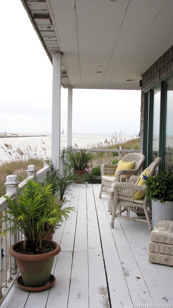 tranquil open air deck escape