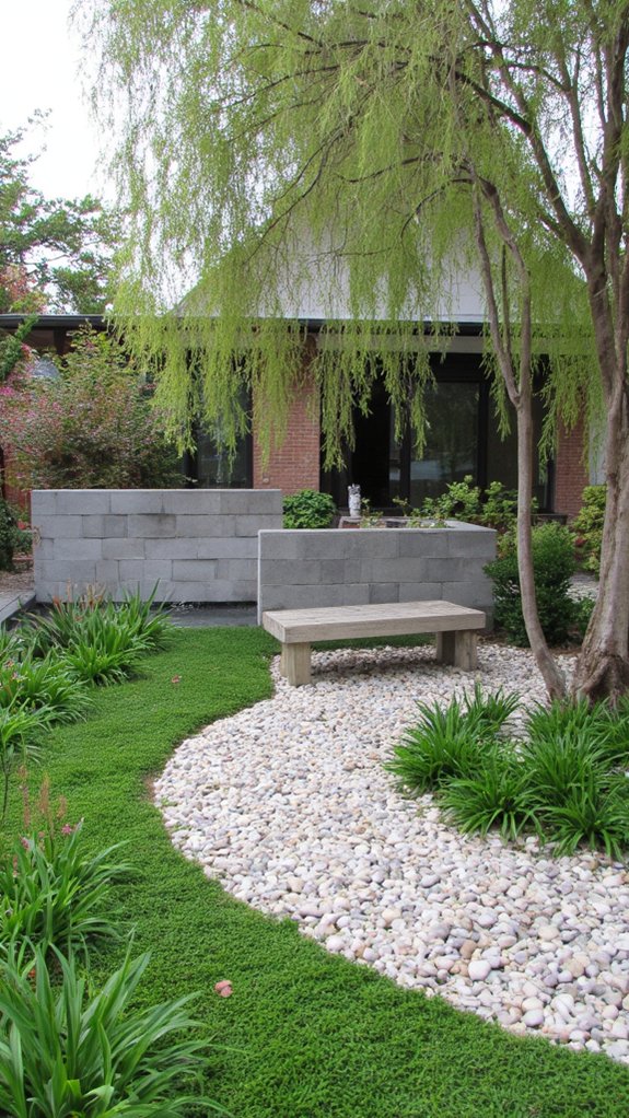 tranquil zen garden retreat