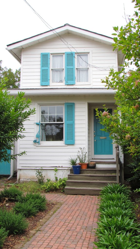 transform exterior with shutters