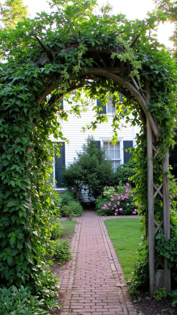 transformative garden structures inviting greenery