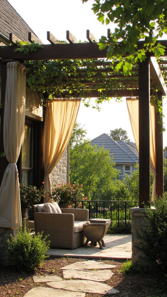 treetop view pergola retreat