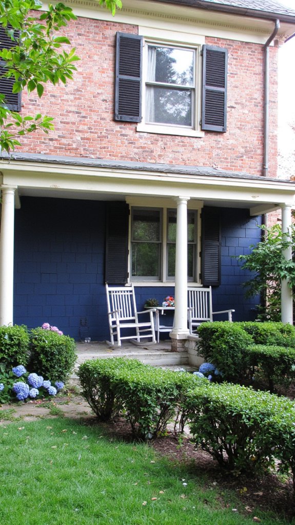 two tone exterior design elegance