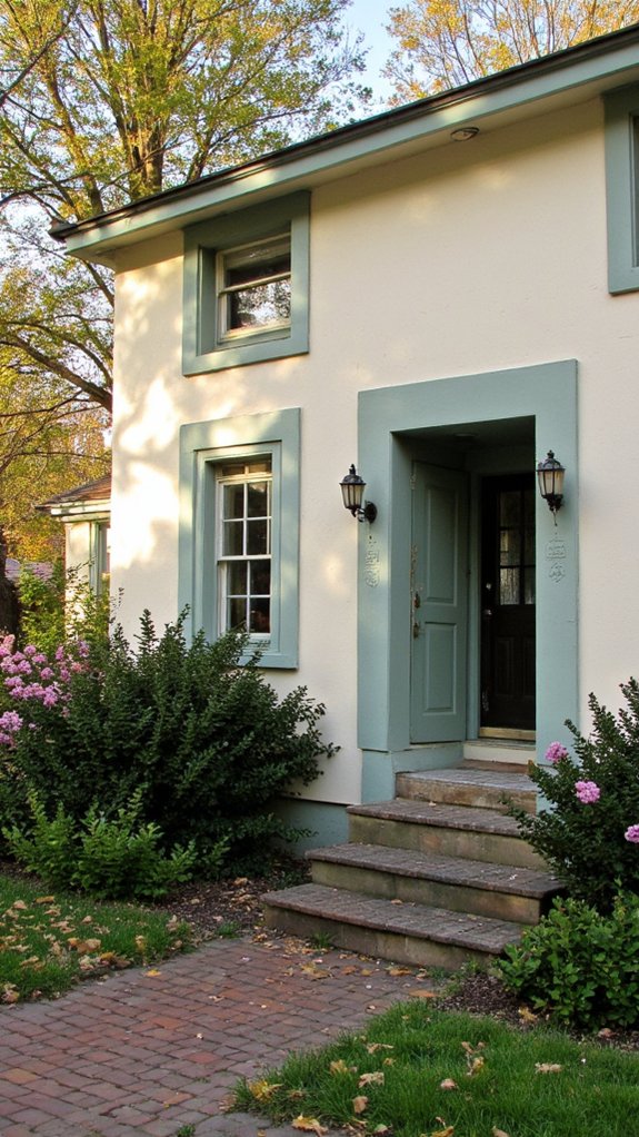 two tone stucco transformation technique