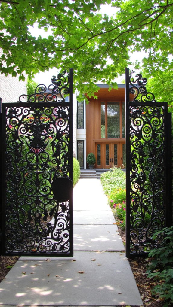 unique artistic entryway statements