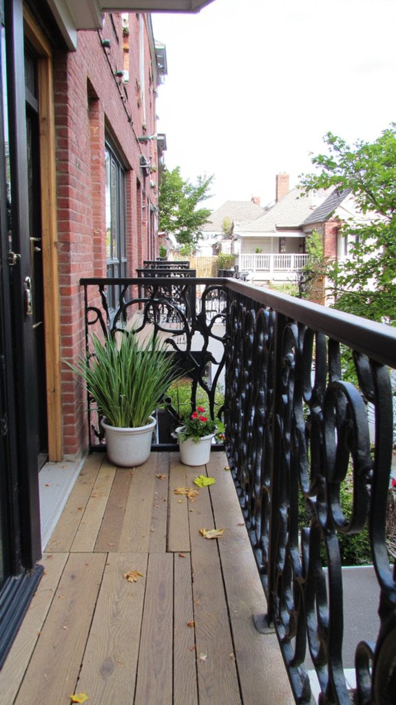 unique balcony art railings