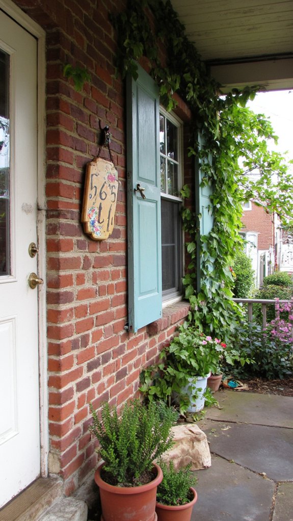 unique house number display