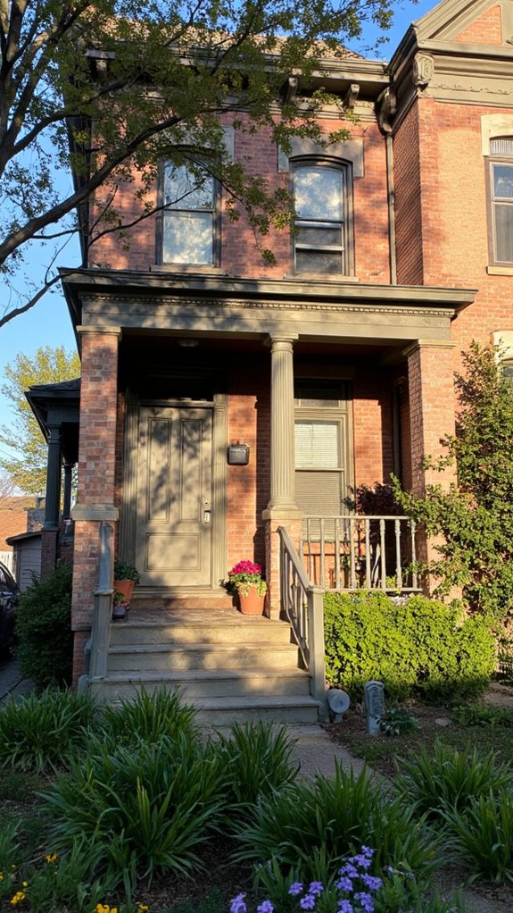 urban taupe curb appeal