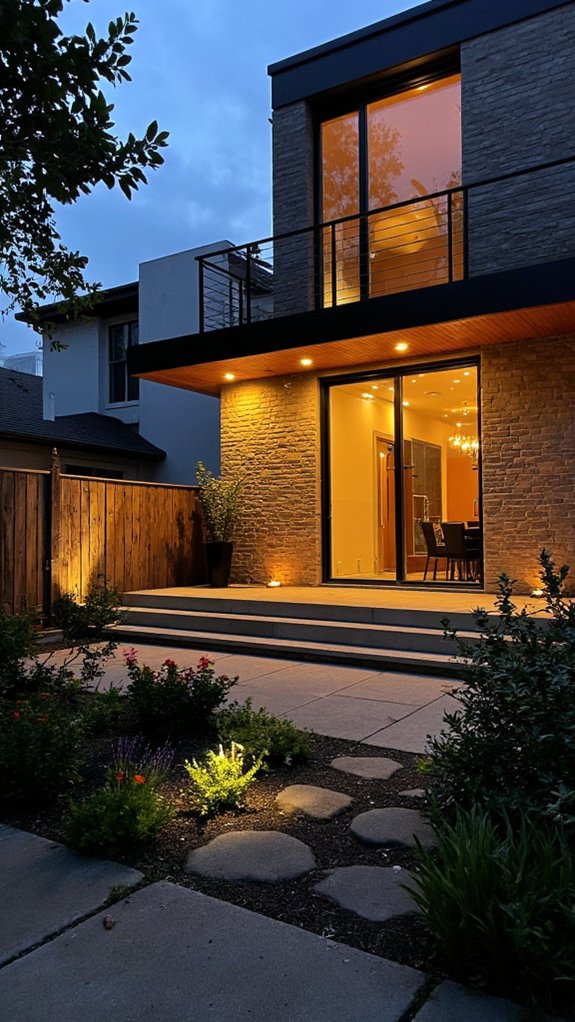 versatile modern exterior lighting