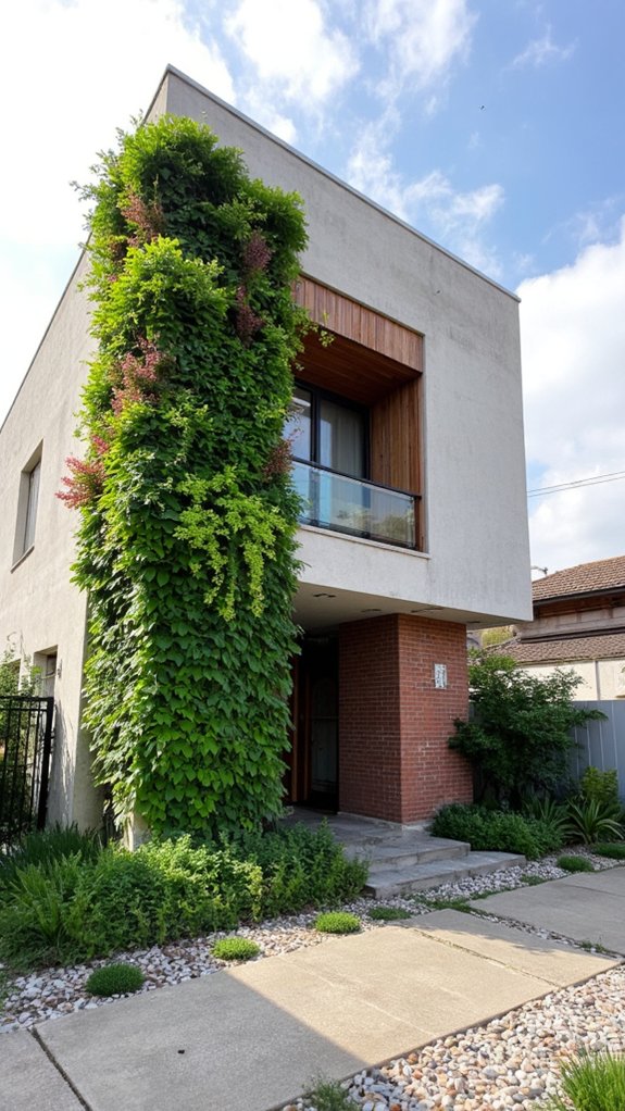 vertical gardens enhance aesthetics