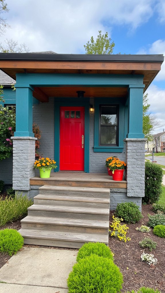 vibrant accents enhance homes