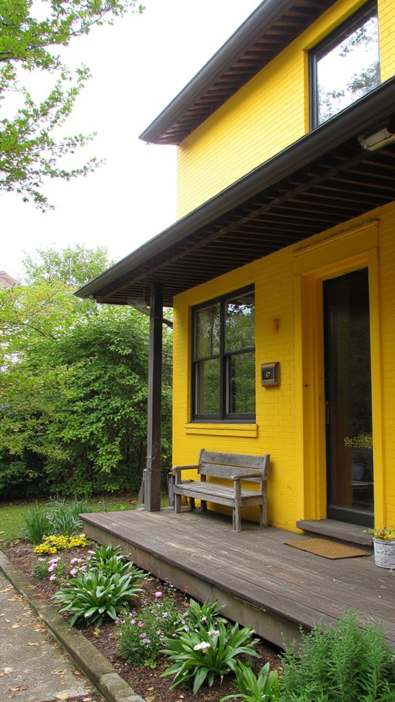 vibrant cheerful exterior color
