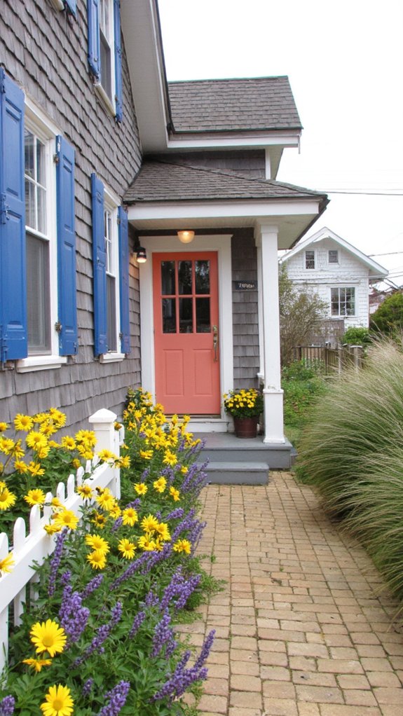 vibrant coastal design accents