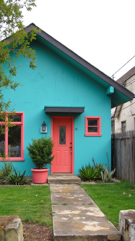 vibrant colors joyful home