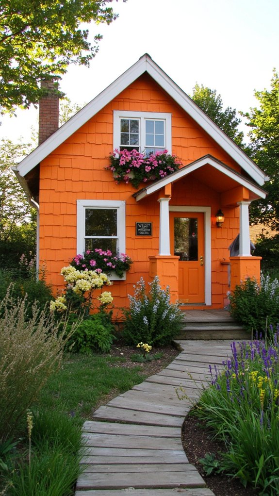 vibrant cottage with charm