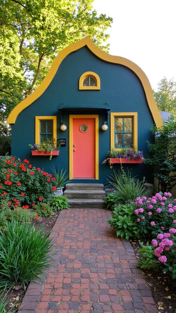 vibrant creative cottage designs