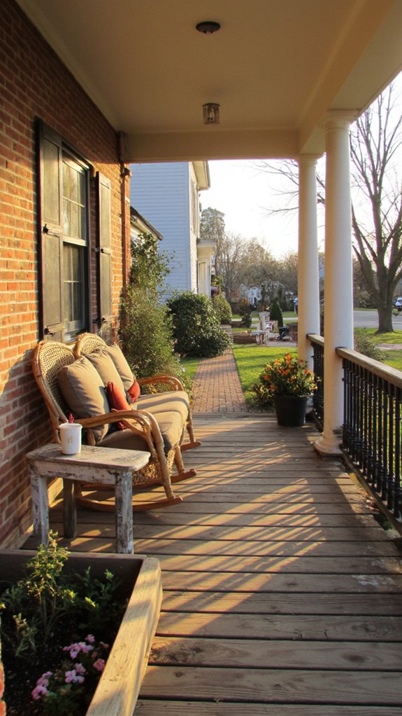 vibrant cushions enhance comfort
