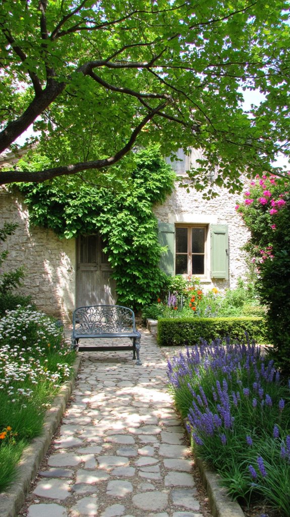 vibrant floral garden beauty