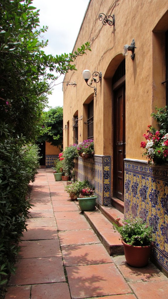 vibrant handcrafted tile artistry