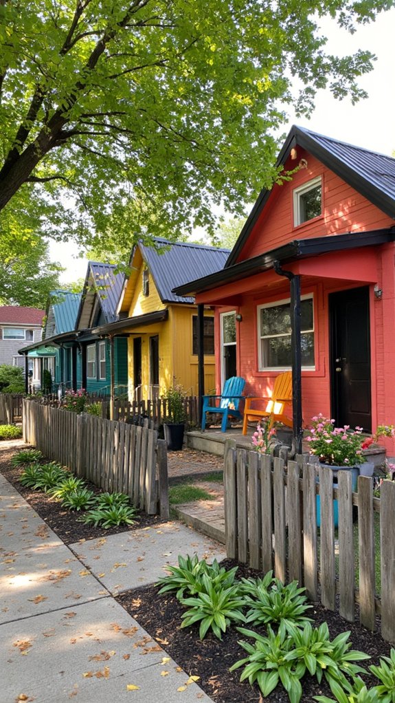 vibrant hues for tiny homes