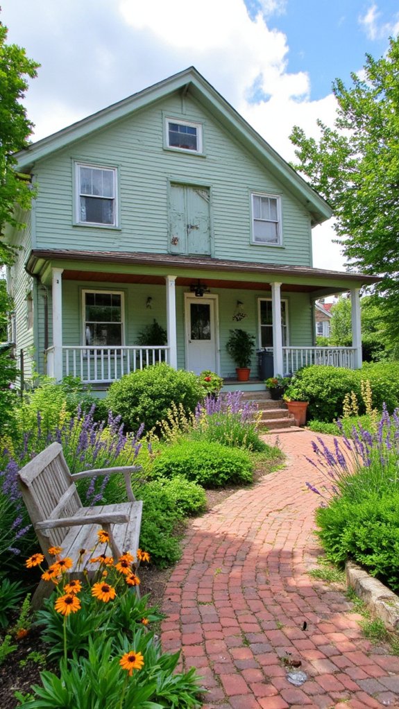 vibrant pollinator garden habitat