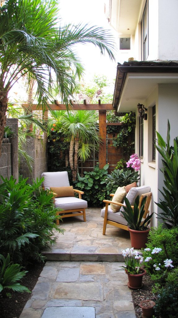 vibrant tropical private retreats