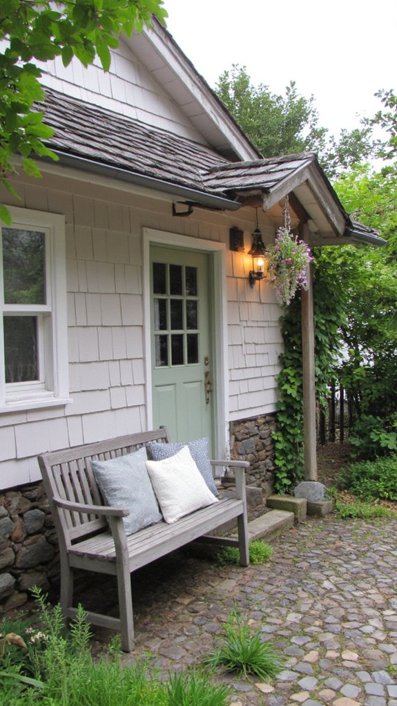 vintage fixtures enhance ambiance